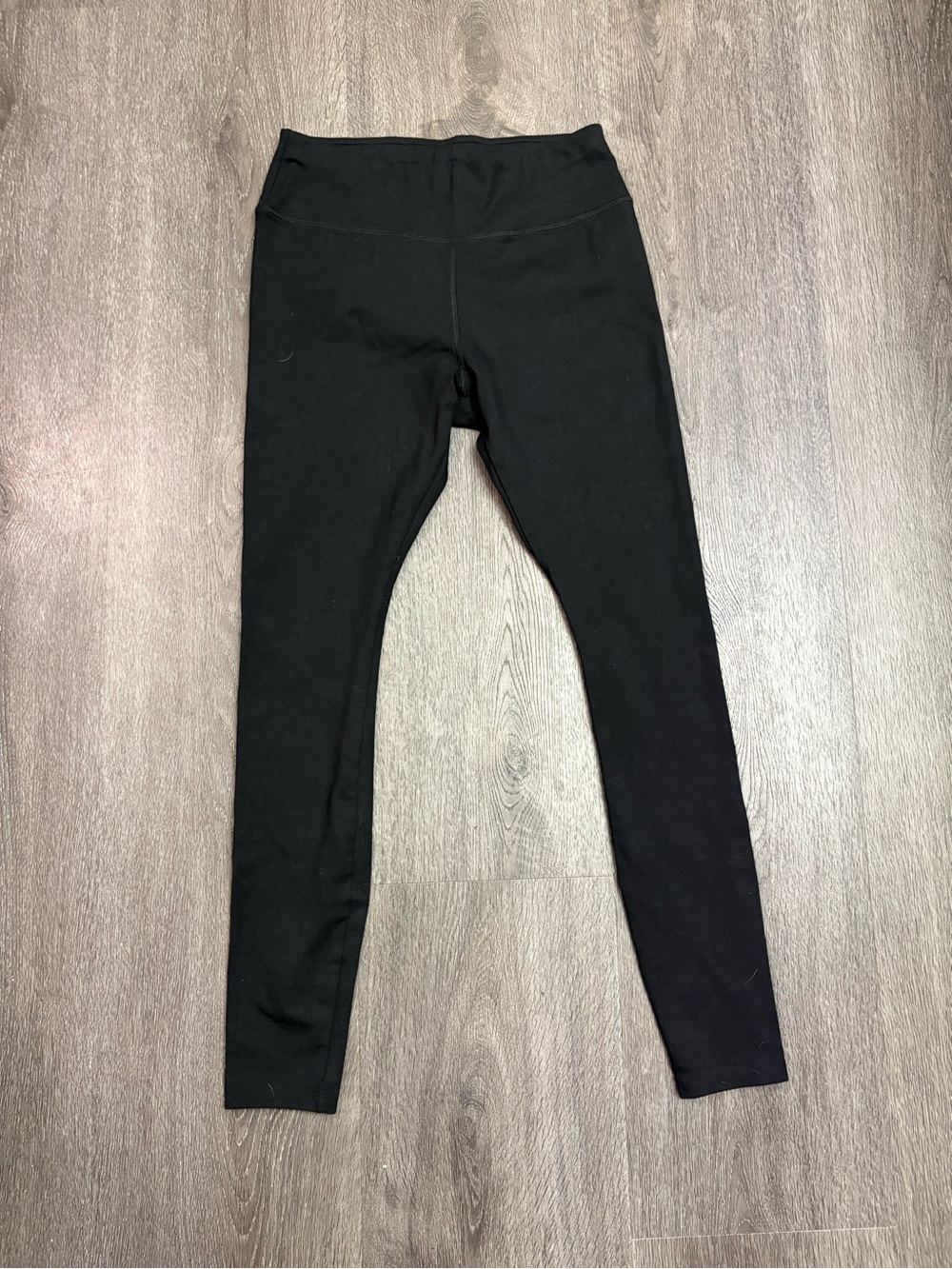 Pact Small Black On The Go-To Leggings Mid Rise Ankle 27” Inseam Organic Cotton